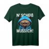 Lustiges Katze Spruch T-Shirt - N Scheiß muss ich für Morgenmuffel, Schichtarbeiter & Teenager, Geschenkidee mit ironischem Humor