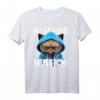Lustiges Katze Spruch T-Shirt - N Scheiß muss ich für Morgenmuffel, Schichtarbeiter & Teenager, Geschenkidee mit ironischem Humor