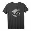 HapKitten Daffy Duck Vintage Badge T-Shirt – Offiziell lizenzierte Looney Tunes Retro Kleidung für Fans und Jubiläen