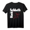 Schwarzes Sabbath Demon Logo-T-Shirt - Offizielles Rock-Merchandise für Fans