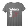 Schwarzes Sabbath Demon Logo-T-Shirt - Offizielles Rock-Merchandise für Fans