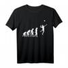 Faustball Spielen Evolution Faustball Entwicklung Geschenk T-Shirt – Perfektes Fan- und Sportlergeschenk