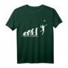 Faustball Spielen Evolution Faustball Entwicklung Geschenk T-Shirt – Perfektes Fan- und Sportlergeschenk