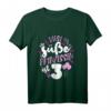 Kinder 3. Geburtstag Mädchen - Süßes Prinzessin Geburtstag T-Shirt mit roter Zahl & Design für dreijährige Mädchen