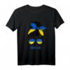 Ukraine Girl T-Shirt mit ukrainischer Flagge - Unterstützung der Ukraine, patriotische Kleidung für Frauen