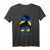 Ukraine Girl T-Shirt mit ukrainischer Flagge - Unterstützung der Ukraine, patriotische Kleidung für Frauen