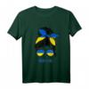 Ukraine Girl T-Shirt mit ukrainischer Flagge - Unterstützung der Ukraine, patriotische Kleidung für Frauen