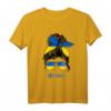 Ukraine Girl T-Shirt mit ukrainischer Flagge - Unterstützung der Ukraine, patriotische Kleidung für Frauen