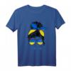 Ukraine Girl T-Shirt mit ukrainischer Flagge - Unterstützung der Ukraine, patriotische Kleidung für Frauen