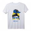 Ukraine Girl T-Shirt mit ukrainischer Flagge - Unterstützung der Ukraine, patriotische Kleidung für Frauen
