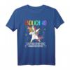 Endlich 40 jetzt muss ich nur noch erwachsen werden - Lustiges Geburtstag T-Shirt für Männer und Frauen, originelles Geburtstagsoutfit