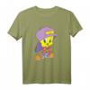 HapKitten Tweety Hip Hop T-Shirt - Lizenziertes Warner Bros Merch für Cartoon- und Streetwear-Fans