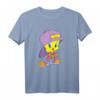 HapKitten Tweety Hip Hop T-Shirt - Lizenziertes Warner Bros Merch für Cartoon- und Streetwear-Fans