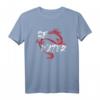Be Water Dragon Kunst Taoismus Kung Fu Wing Chun Tsun T-Shirt - Vintage Used-Look, ideales Geschenk für Kampfsport- und Kulturfans