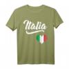 Italienische Herzflagge mit Italiano-Motiv - Familienerbe T-Shirt für Männer, Frauen, Kinder & Gruppen, perfektes Geschenk für Italienliebhaber