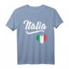 Italienische Herzflagge mit Italiano-Motiv - Familienerbe T-Shirt für Männer, Frauen, Kinder & Gruppen, perfektes Geschenk für Italienliebhaber