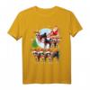Weihnachtsmann reitet Rentier Appenzeller Sennenhund Schlitten T-Shirt – Festliche Hundemode für Weihnachten & Hundeliebhaber