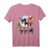 Weihnachtsmann reitet Rentier Appenzeller Sennenhund Schlitten T-Shirt – Festliche Hundemode für Weihnachten & Hundeliebhaber