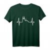 Köln Skyline Herzschlag T-Shirt - Für Kölner Fans, Jecke & Karnevalsbegeisterte mit Liebe zur Stadt am Rhein