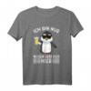 Ich Bin Nur Wegen Dem Bier Hier Party T-Shirt - Lustiger Bier Spruch für Bierliebhaber, Festivals & Junggesellenabschiede
