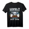 Level 7 Geburtstag Junge - Lustiges Gamer T-Shirt für 7-Jährige mit Spruch 'Level 7 Freigeschaltet' | Perfekt als Geschenk & Dekoration