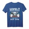 Level 7 Geburtstag Junge - Lustiges Gamer T-Shirt für 7-Jährige mit Spruch 'Level 7 Freigeschaltet' | Perfekt als Geschenk & Dekoration