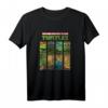 HapKitten Ninja Turtles Gesicht Grid T-Shirt - Offiziell lizenzierte Nickelodeon Retro Cartoon Kleidung für Männer, Frauen, Jungen und Mädchen