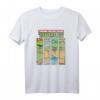 HapKitten Ninja Turtles Gesicht Grid T-Shirt - Offiziell lizenzierte Nickelodeon Retro Cartoon Kleidung für Männer, Frauen, Jungen und Mädchen