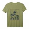 Vintage Japanisches T-Shirt mit Die Große Welle Vor Kanagawa - Kunst im Edo-Stil, perfekt für Japan Fans, Manga & Anime Enthusiasten
