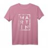 Martin Minimalismus T-Shirt - Lustiges Geschenk für Papa, Vater oder Arbeitskollegen mit Namen Martin