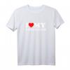 I Red Heart My Boyfriend GF - Romantisches Liebes T-Shirt für Partner zum Valentinstag, Geburtstag & Jubiläum
