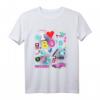 I love 80's Retro Vaporwave Synthwave T-Shirt - Buntes Oldschool Outfit für Motto- und Kostümpartys, Geschenk für 80er Jahre Fans