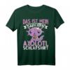 Das ist mein offizielles Axolotl Schlafshirt – Bequemes Tierliebhaber T-Shirt für Axolotl-Züchter und Fans