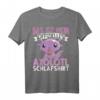 Das ist mein offizielles Axolotl Schlafshirt – Bequemes Tierliebhaber T-Shirt für Axolotl-Züchter und Fans