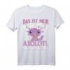 Das ist mein offizielles Axolotl Schlafshirt – Bequemes Tierliebhaber T-Shirt für Axolotl-Züchter und Fans