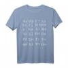 Griechisches Alphabet T-Shirt - Griechenland Sprache & Linguistik Tee mit klassischem Schnitt