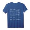 Griechisches Alphabet T-Shirt - Griechenland Sprache & Linguistik Tee mit klassischem Schnitt