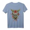 Oni Dämon Japanischer Teufel T-Shirt – Grafische Kleidung für Japan, Yokai und Dämonen Fans, perfekt als Geschenk für Freunde und Familie