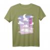 Japanischer Vaporwave Moon T-Shirt – Pastell Goth & Soft Grunge Stil, Perfekt als Anime & Manga Geschenk für Fans, Otaku & Kawaii Liebhaber