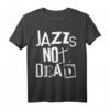 Jazz Is Not Dead - Vintage Grunge Jazzy Sax Musik Punk T-Shirt für Musikliebhaber, Bands und Festivalfans