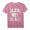 Jazz Is Not Dead - Vintage Grunge Jazzy Sax Musik Punk T-Shirt für Musikliebhaber, Bands und Festivalfans