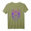 Pastell Goth-Ästhetik Skelett T-Shirt mit Kawaii-Hexe, Soft Grunge & Punk Style – Spooky Halloween & Trendiges Goth-Design