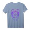 Pastell Goth-Ästhetik Skelett T-Shirt mit Kawaii-Hexe, Soft Grunge & Punk Style – Spooky Halloween & Trendiges Goth-Design