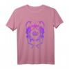 Pastell Goth-Ästhetik Skelett T-Shirt mit Kawaii-Hexe, Soft Grunge & Punk Style – Spooky Halloween & Trendiges Goth-Design