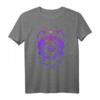 Pastell Goth-Ästhetik Skelett T-Shirt mit Kawaii-Hexe, Soft Grunge & Punk Style – Spooky Halloween & Trendiges Goth-Design