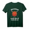 Lustiges Strick T-Shirt mit Spruch 'Stricken weil Mord falsch ist' – Perfektes Geschenk für Hobbynäherinnen und Strickerinnen