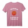 Lustiges Strick T-Shirt mit Spruch 'Stricken weil Mord falsch ist' – Perfektes Geschenk für Hobbynäherinnen und Strickerinnen