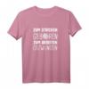Damen Stricken T-Shirt Geschenk für Häkeln & Nähen - Lustiges Näh- und Strickshirt mit Spruch für Näherinnen