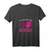 Damen Ich Bin Dann Mal Häkeln T-Shirt mit V-Ausschnitt – Perfektes Geschenk für Häkelfans & Handarbeitsliebhaberinnen