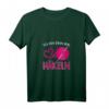 Damen Ich Bin Dann Mal Häkeln T-Shirt mit V-Ausschnitt – Perfektes Geschenk für Häkelfans & Handarbeitsliebhaberinnen